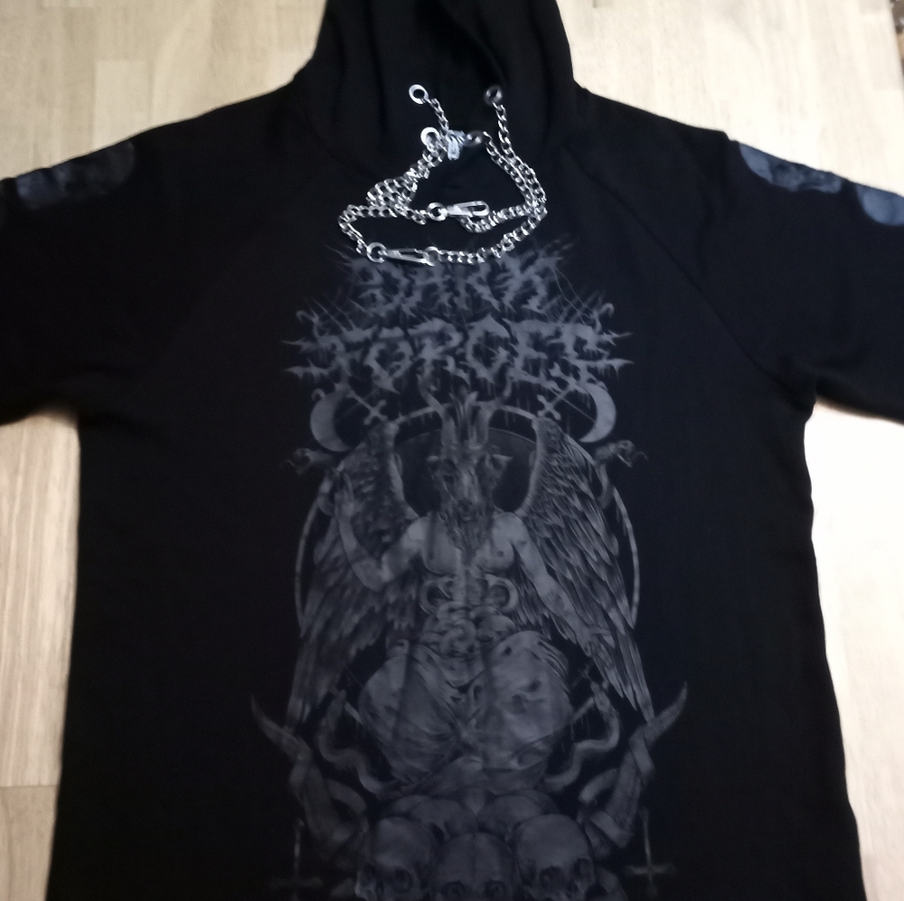 Killstar untamed hooded shirt
